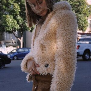 Cozy Cream Sherpa Jacket